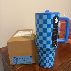 HydroJug Cobalt Checkers Traveler